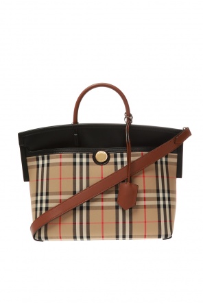 Burberry Haargummi mit Print Braun