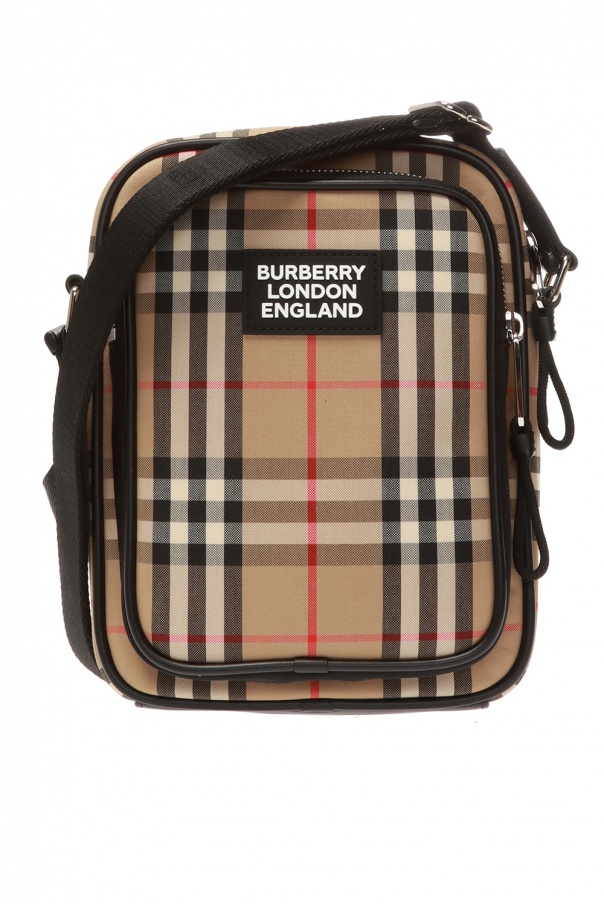 Burberry Burberry monogram e-canvas sneaker bag