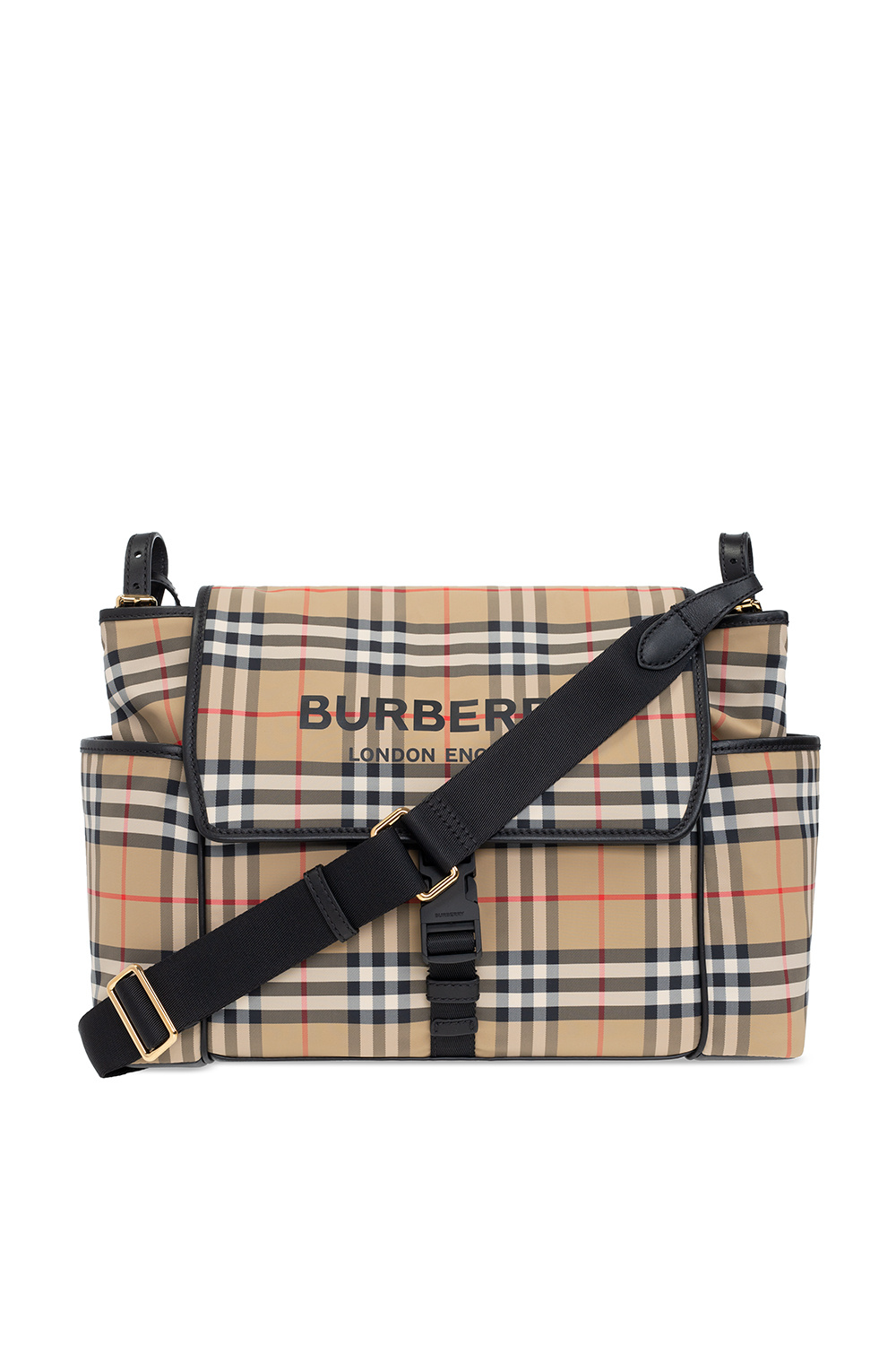Check Baby Changing Bag in Archive beige - Children | Burberry® Official
