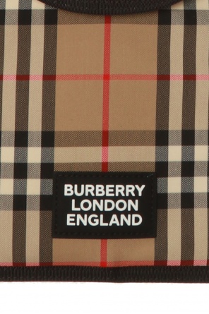 Burberry freya shopper bag short burberry bag dark birch brown chk