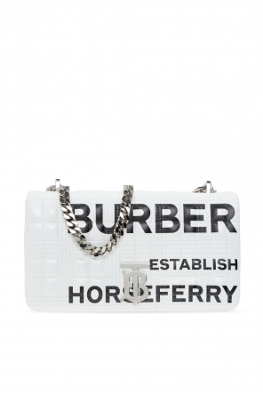 Burberry monogram-print silk slip dress