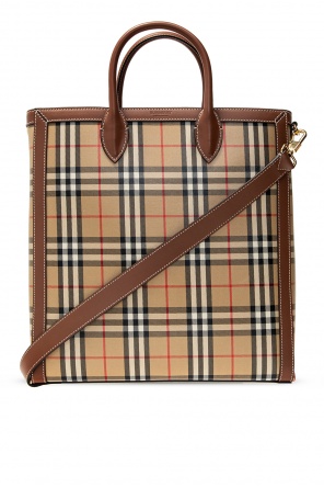 Checked shoulder bag od Burberry