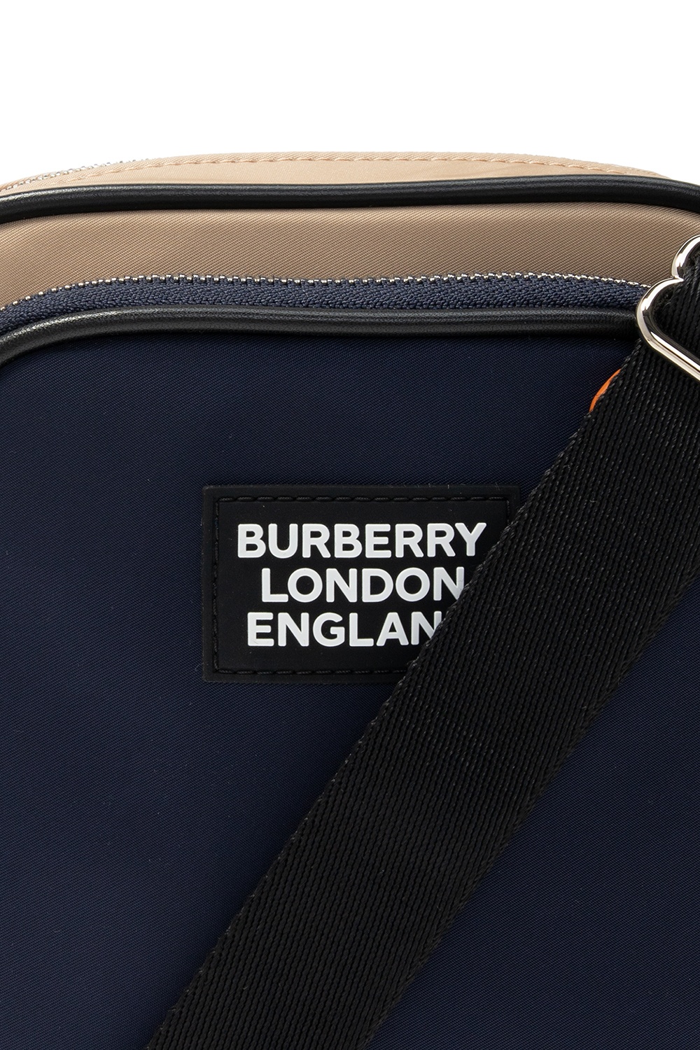 Burberry Burberry logo-appliqué packaway hooded jacket