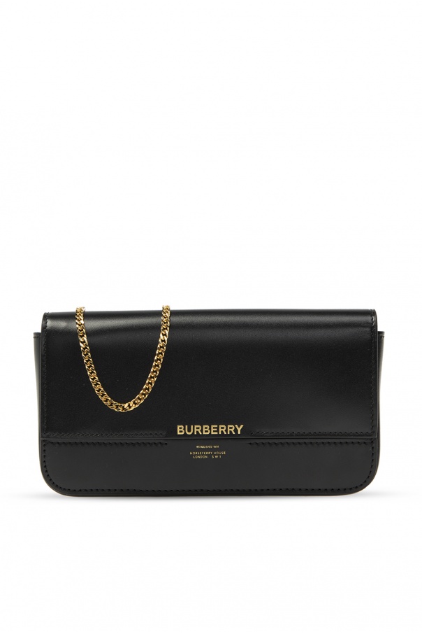 burberry knit Wallet on chain
