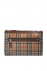 Burberry beige Clutch with logo