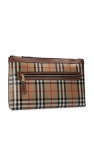 Burberry beige Clutch with logo