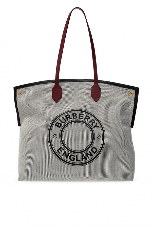 Burberry Logo Society Tote