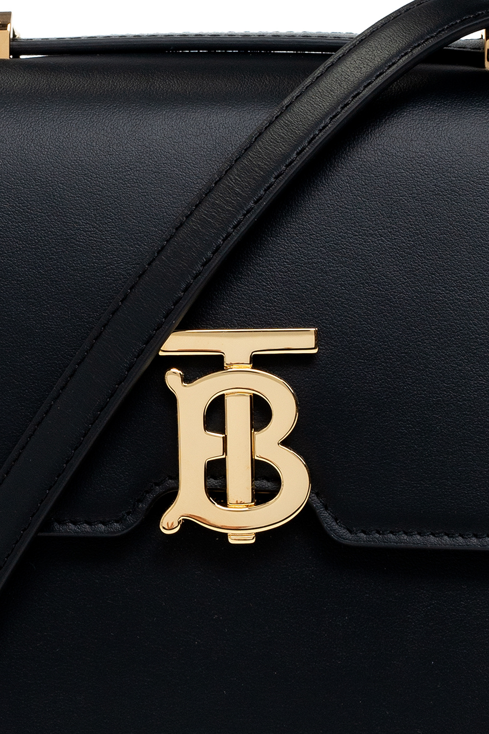 Burberry Robin TB Monogram Leather Shoulder Bag