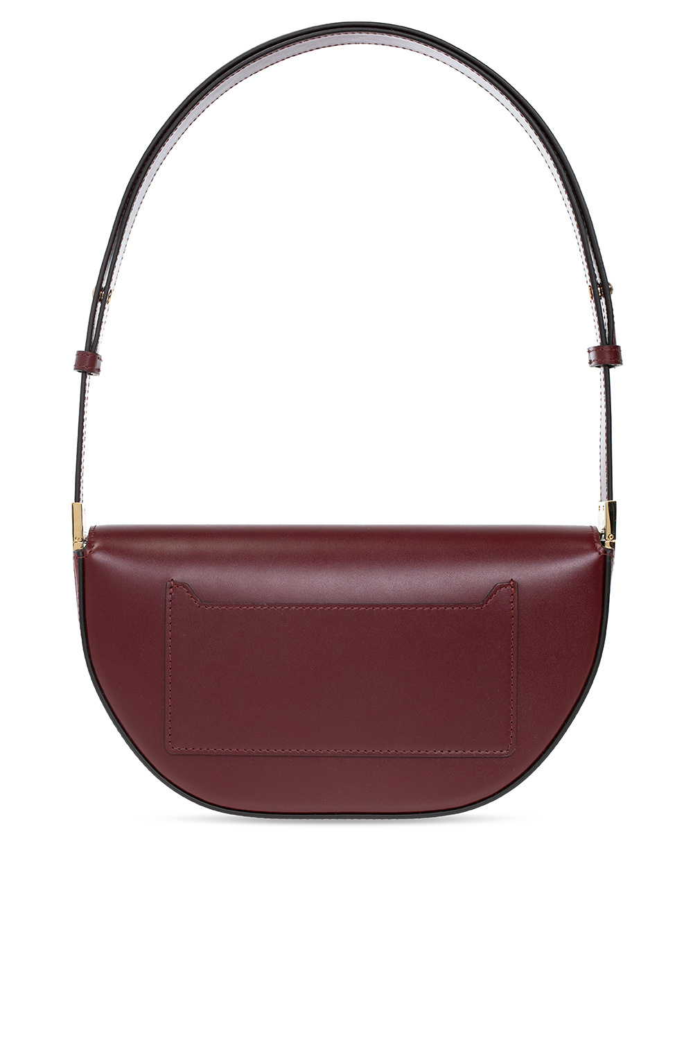 Olympia leather handbag Burberry Burgundy in Leather - 29121749