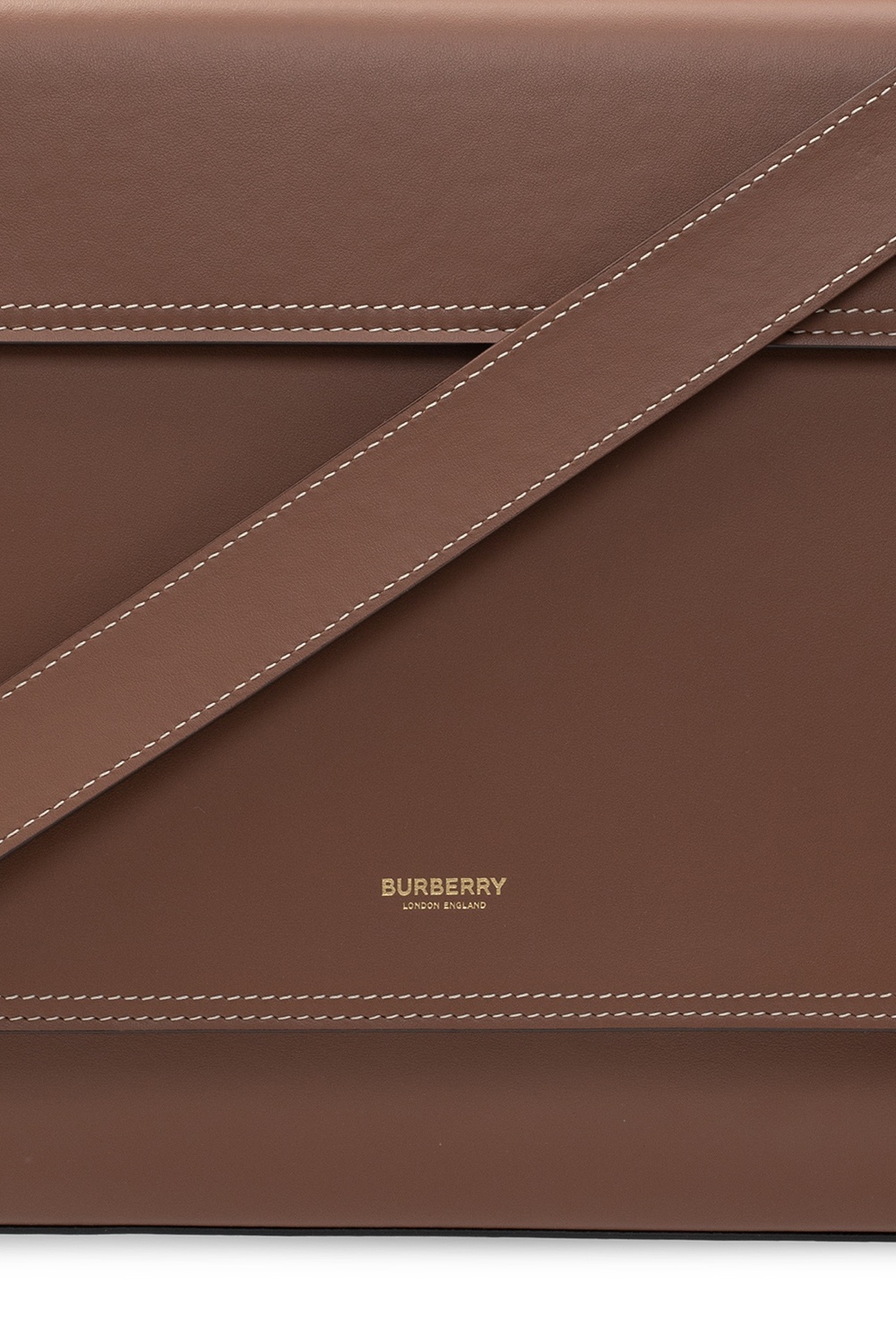 Burberry Medium London Shoulder Bag - Brown