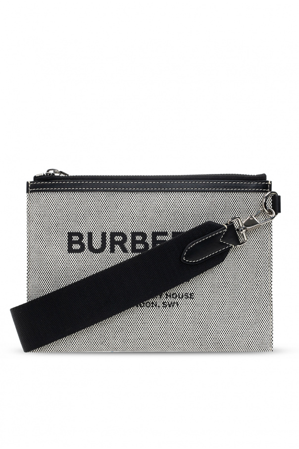 Burberry BURBERRY small logo-print crossbody bag Schwarz