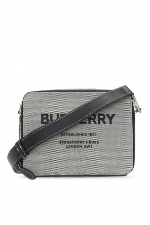 Burberry Black Small Rhombi Shoulder Bag
