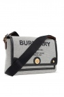 Burberry 'Burberry Karierter Schal mit Fransen Grau