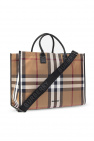 Burberry BROWN Shopper bag with logo