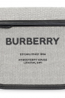 burberry LOGO Beige and czarny cotton jersey burberry LOGO polo shirt