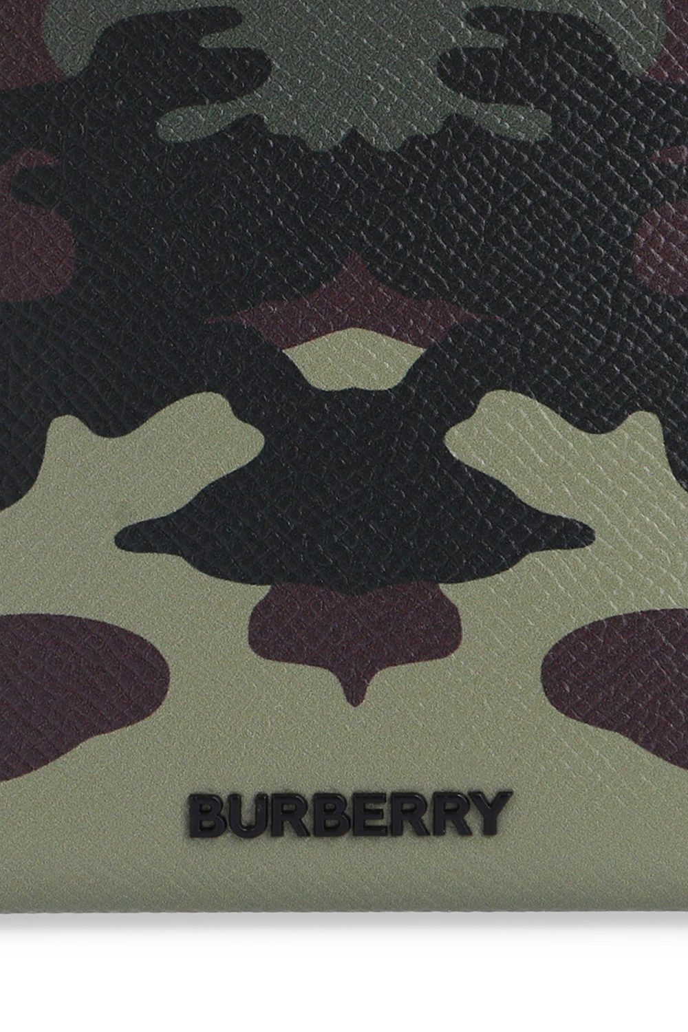 Burberry Camo-motif card case