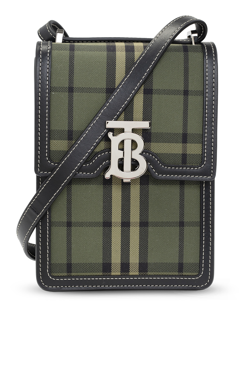 Burberry Borsa a tracolla Burberry Orchad Bridle in pelle marrone