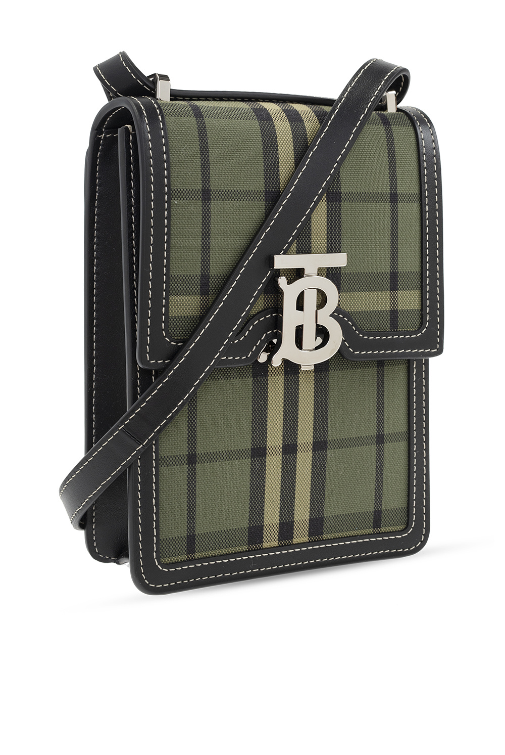 Burberry Borsa a tracolla Burberry Orchad Bridle in pelle marrone