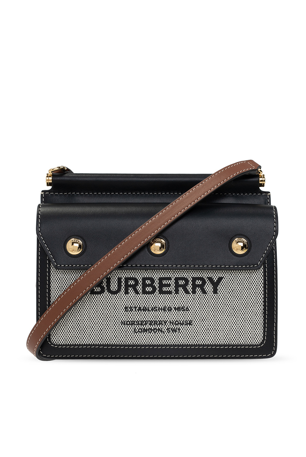 Burberry 'Black Nylon Burberry Tote