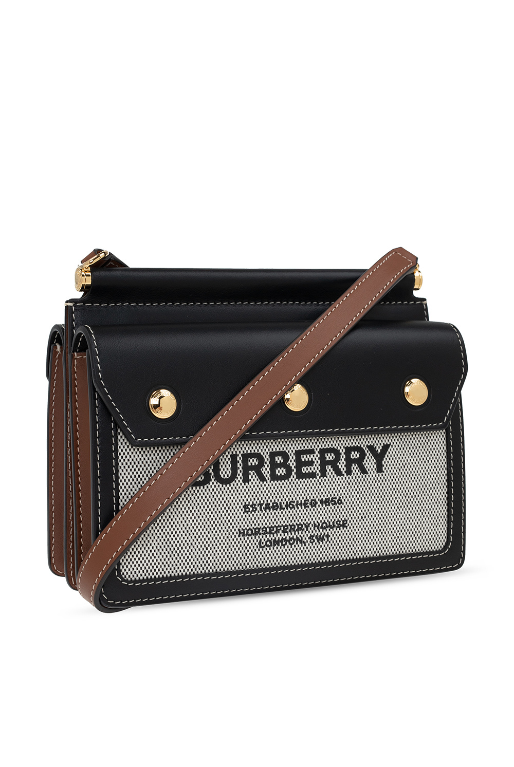 Burberry 'Black Nylon Burberry Tote