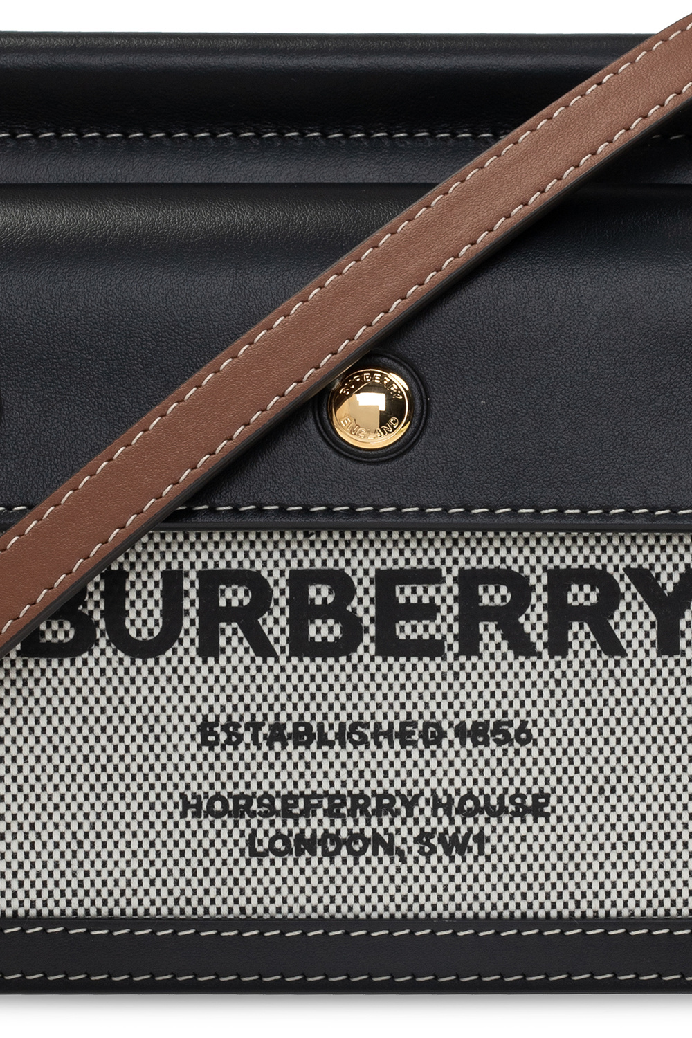 Burberry 'Black Nylon Burberry Tote