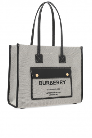 burberry Orange Shopper bag