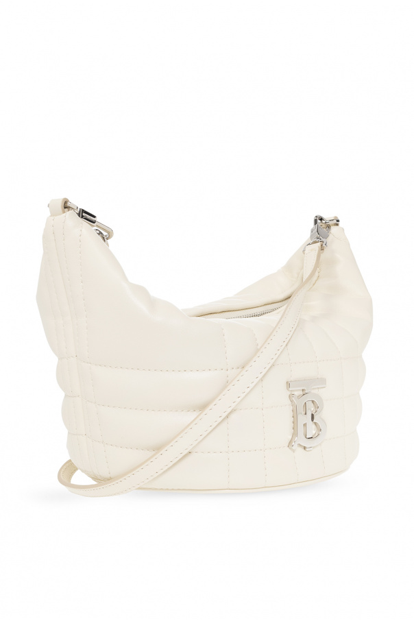 Burberry Lola Quilted Crescent Shoulder Bag