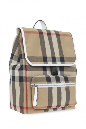 Burberry Kids ‘Dewey’ checked backpack