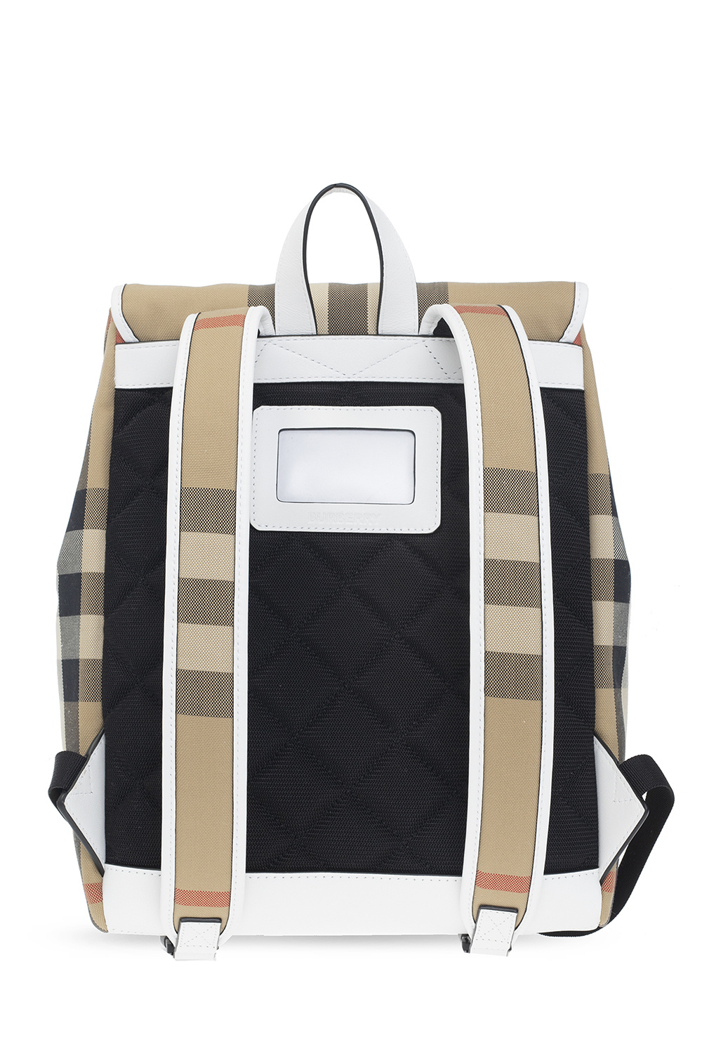 burberry Nude Kids ‘Dewey’ checked backpack