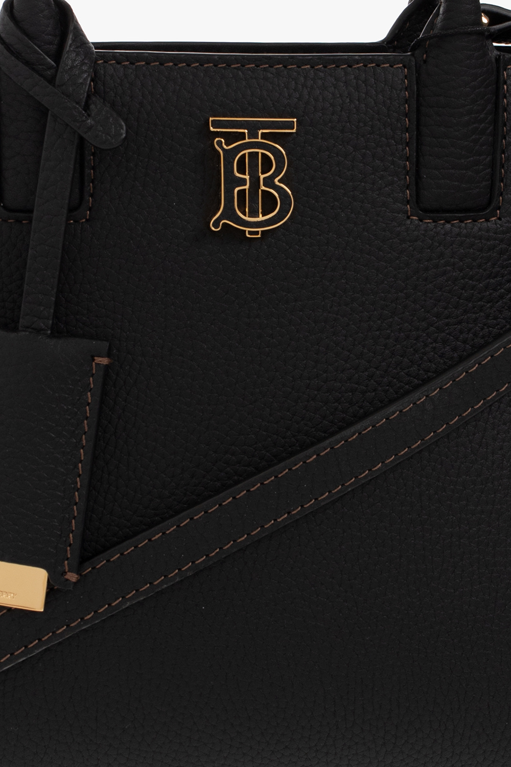 burberry monogram-jacquard burberry monogram-jacquard Small Monogram Stripe E-canvas Cube Bag