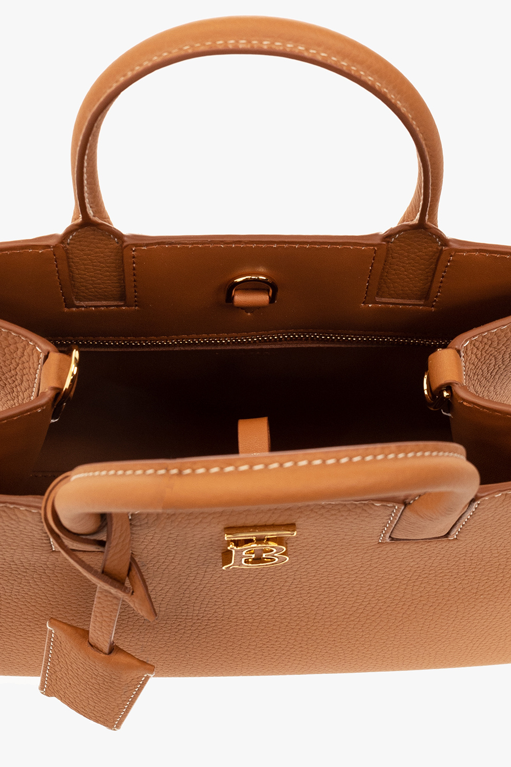 burberry motif ‘Frances Mini’ shopper bag