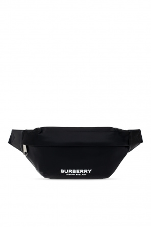BURBERRY: nylon belt bag - Black  Burberry belt bag 8049095 online at