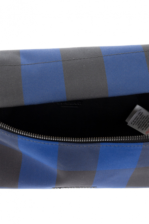 LOUIS VUITTON L -shaped zipper wallet in half -fold USED B1028