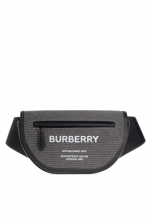 cannon belt bag with straps burberry backpack black white red