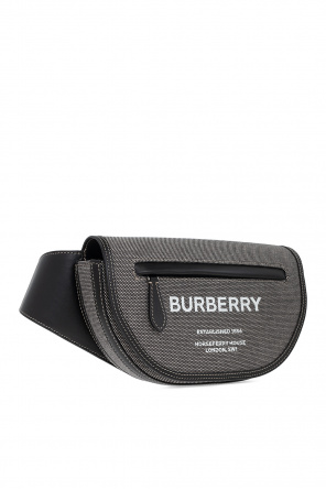 Burberry card holder with chain burberry accessories black