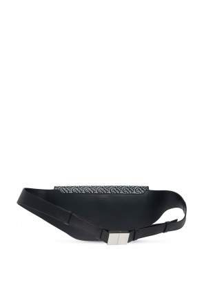 Burberry Cotton-Canvas ‘Olympia Small’ belt bag
