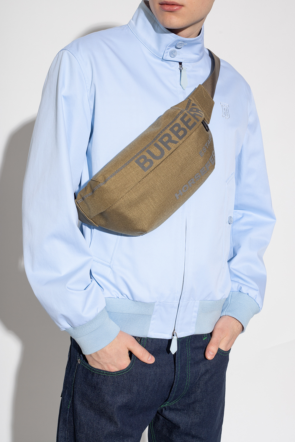 Green 'Sonny Medium' belt bag Burberry - Vitkac GB