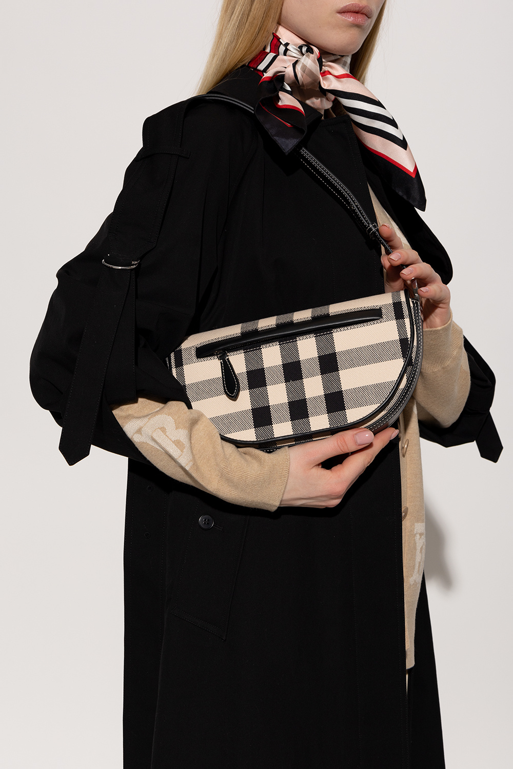 Burberry Olympia Vintage Check Mini Shoulder Bag, Designer code: 8058006, Luxury Fashion Eshop