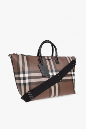 Burberry Checked holdall