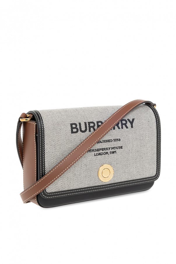 Burberry Bum Bag Monogram Stripe Medium Brown in E-Canvas/Leather with  Gold-tone - US