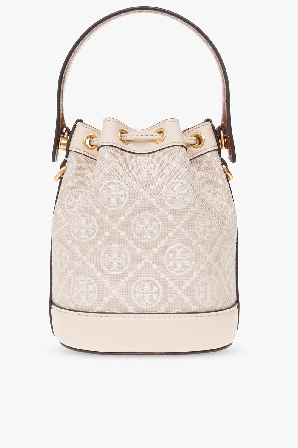 Tory Burch ‘T Monogram Mini’ bucket shoulder bag