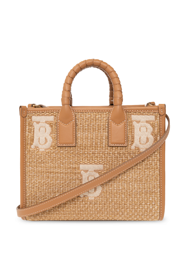 burberry trench ‘Freya’ shopper bag