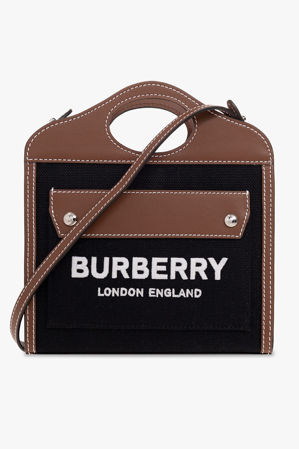 Burberry Pocket Bag Black Clutch 24-Hour Release