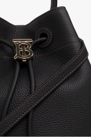 burberry Tracksuits Leather bucket bag