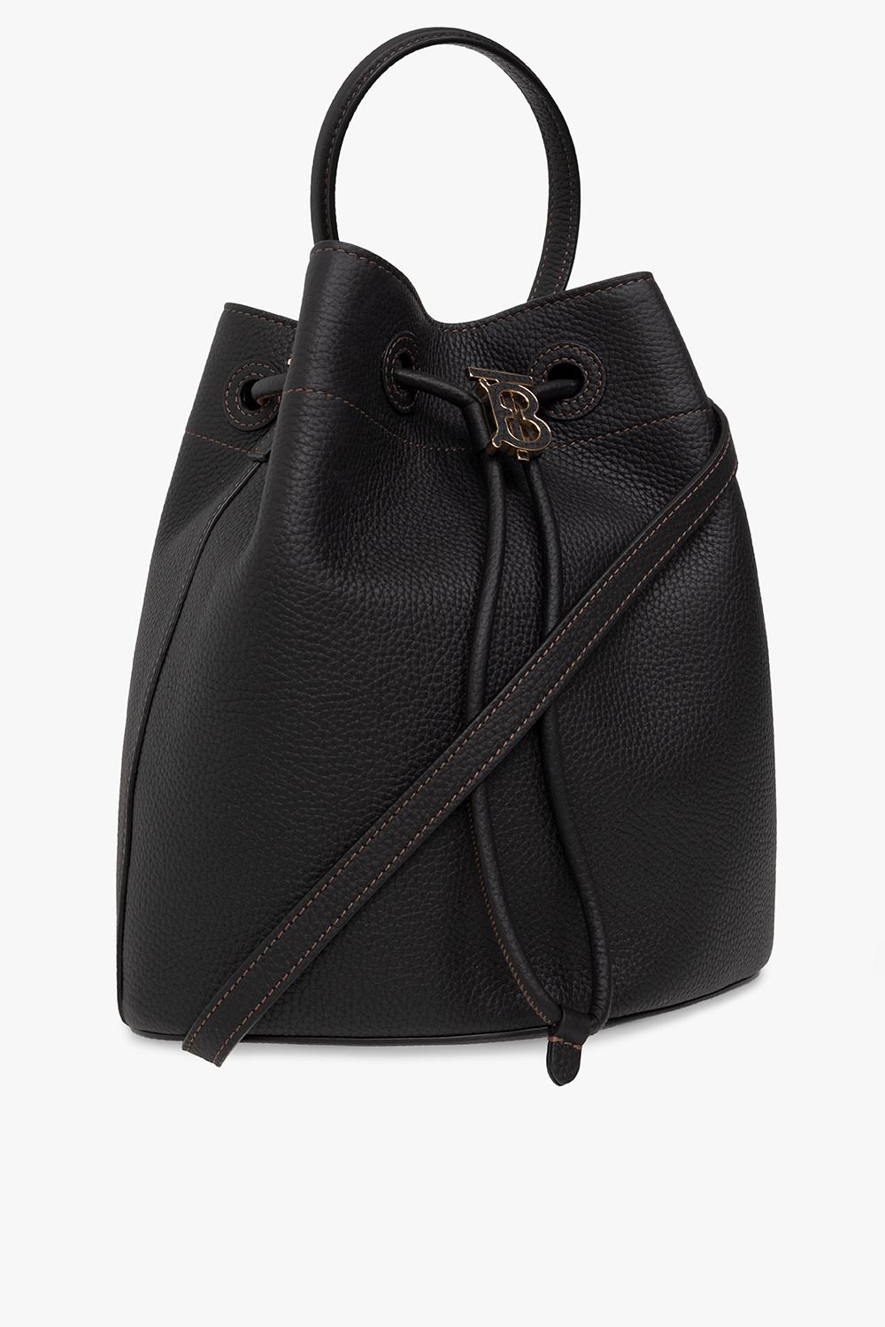 burberry BAG Leather bucket bag