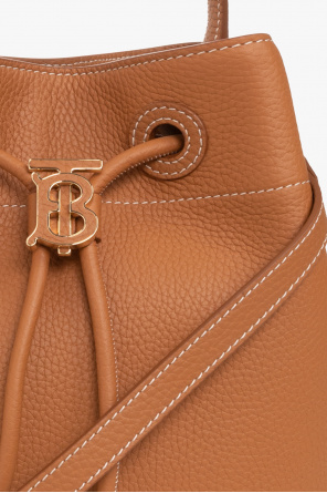 burberry ECO-CANVAS Leather bucket bag