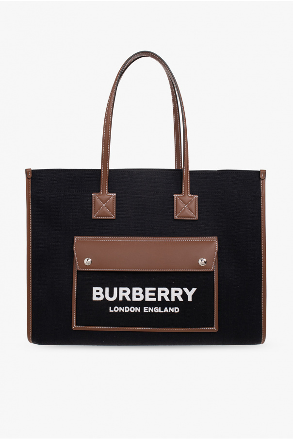 Burberry ‘Freya Medium’ e-canvas bag
