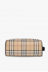 Burberry Checked wash bag