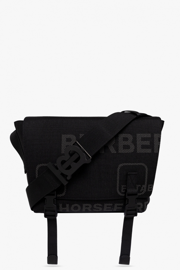 burberry Denim Printed shoulder bag
