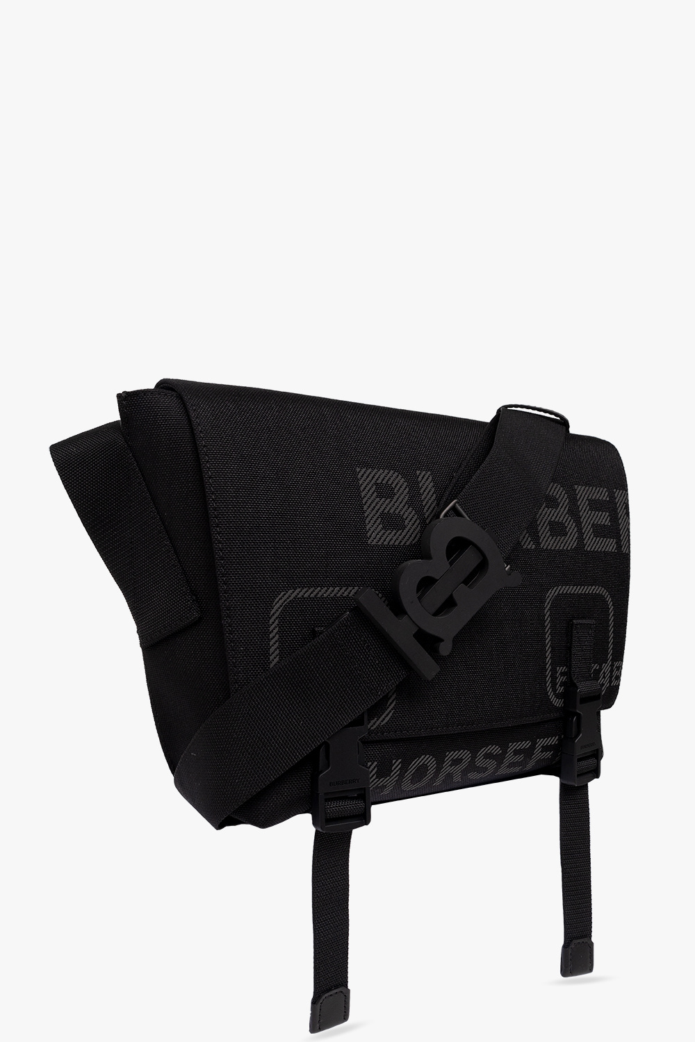 burberry Denim Printed shoulder bag